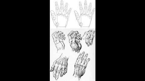 How to draw hands