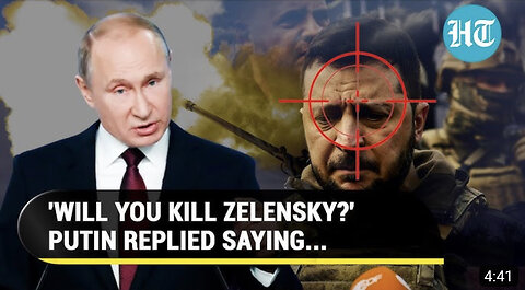 Putin's unmissable reply on Zelensky's assassination question; Ex-Israeli PM's big disclosure