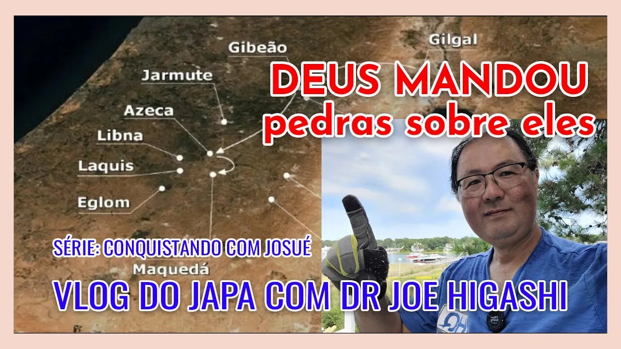 Deus mandou pedra sobre os inimigos