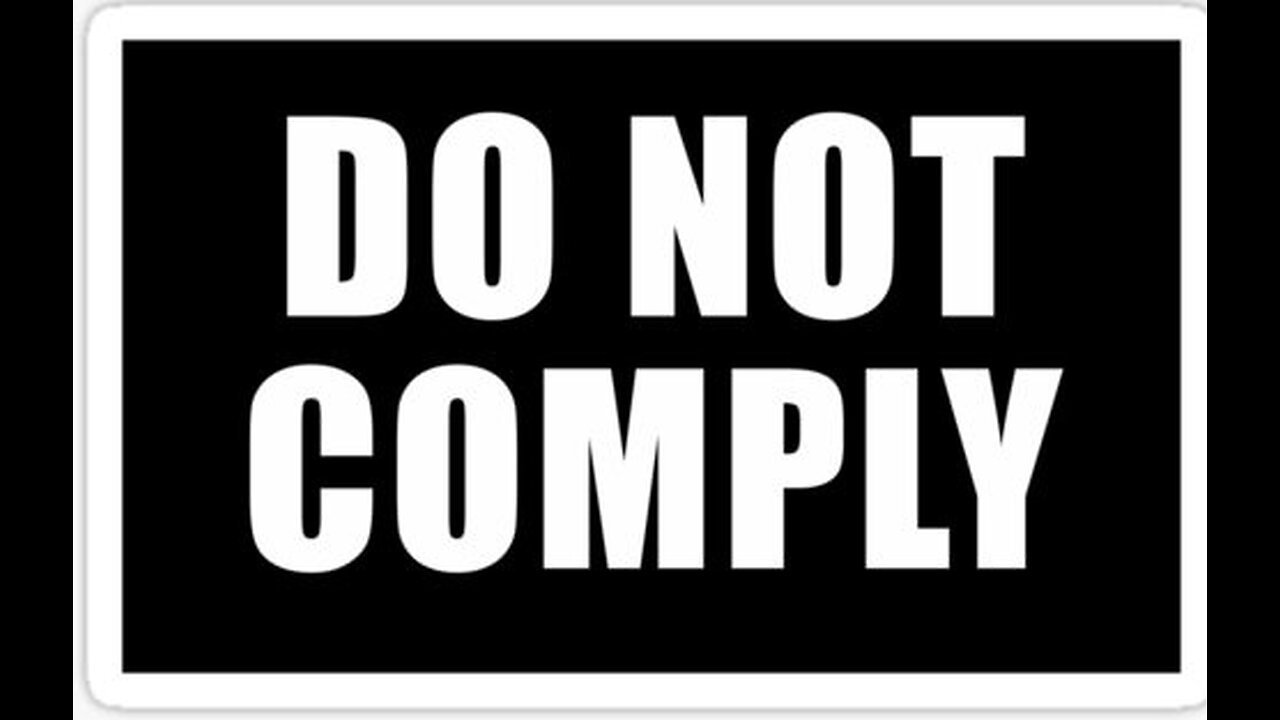 Do Not Comply / No volver a obedecer