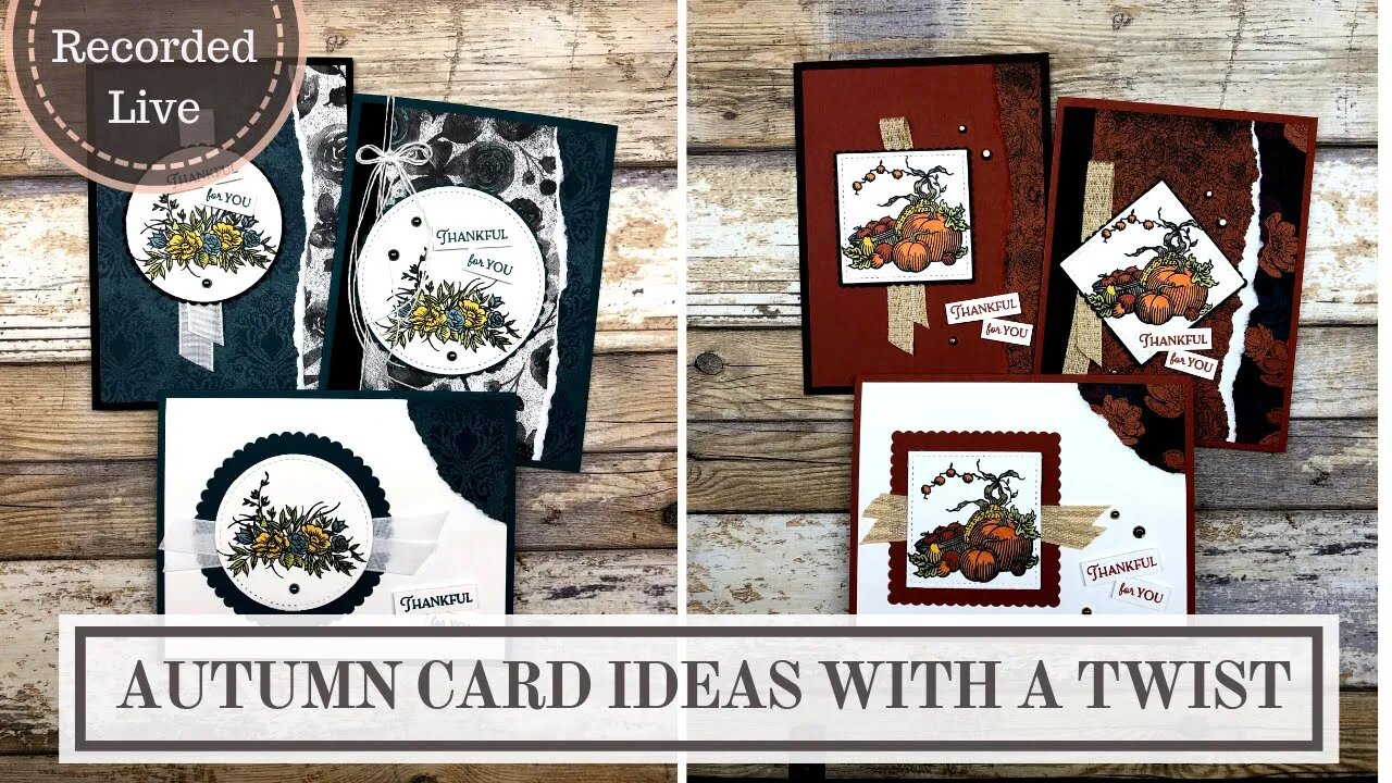 6 Autumn Goodness Card Ideas | Stampin' Up!