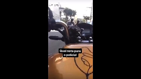 Excelente apavoro - Ratatá maloca sendo apavorado por policial