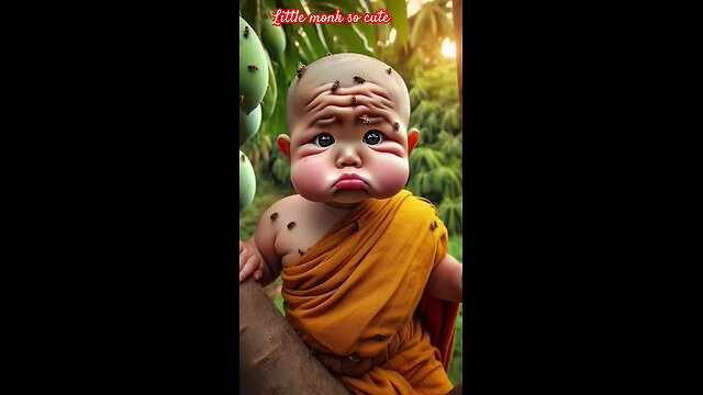 little monk so cute