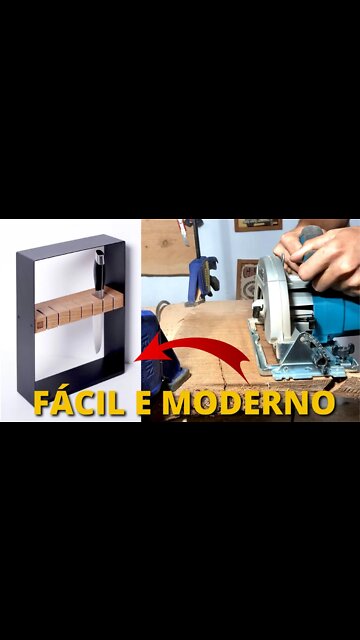 Esse Porta Facas/Facões vai te encantar. Moderno. #shorts