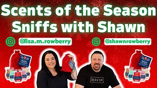 Scents of the Season Sniffs With Shawn | Plus Bloopers!