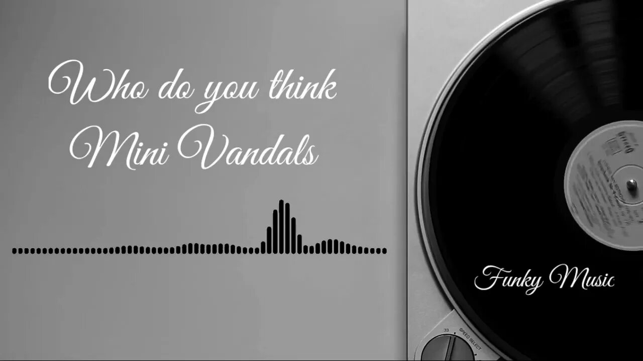 Who Do You Think I Think You Are / Mini Vandals