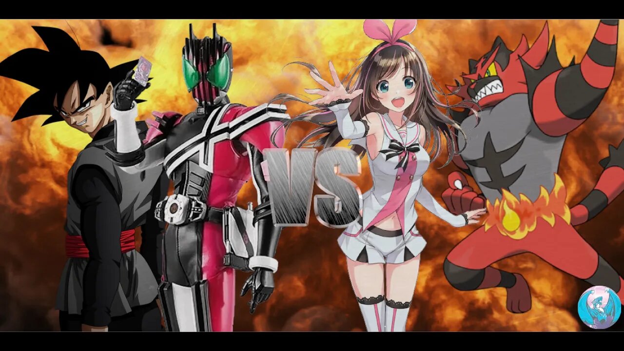 MUGEN - Request - Goku Black + Kamen Rider Decade VS Incineroar + Kizuna AI - See Description