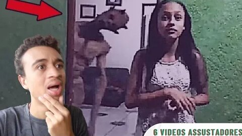 Reagindo 6 VIDEO ASSUSTADORES QUE TE FARÃO ABADONA O ATESIMO