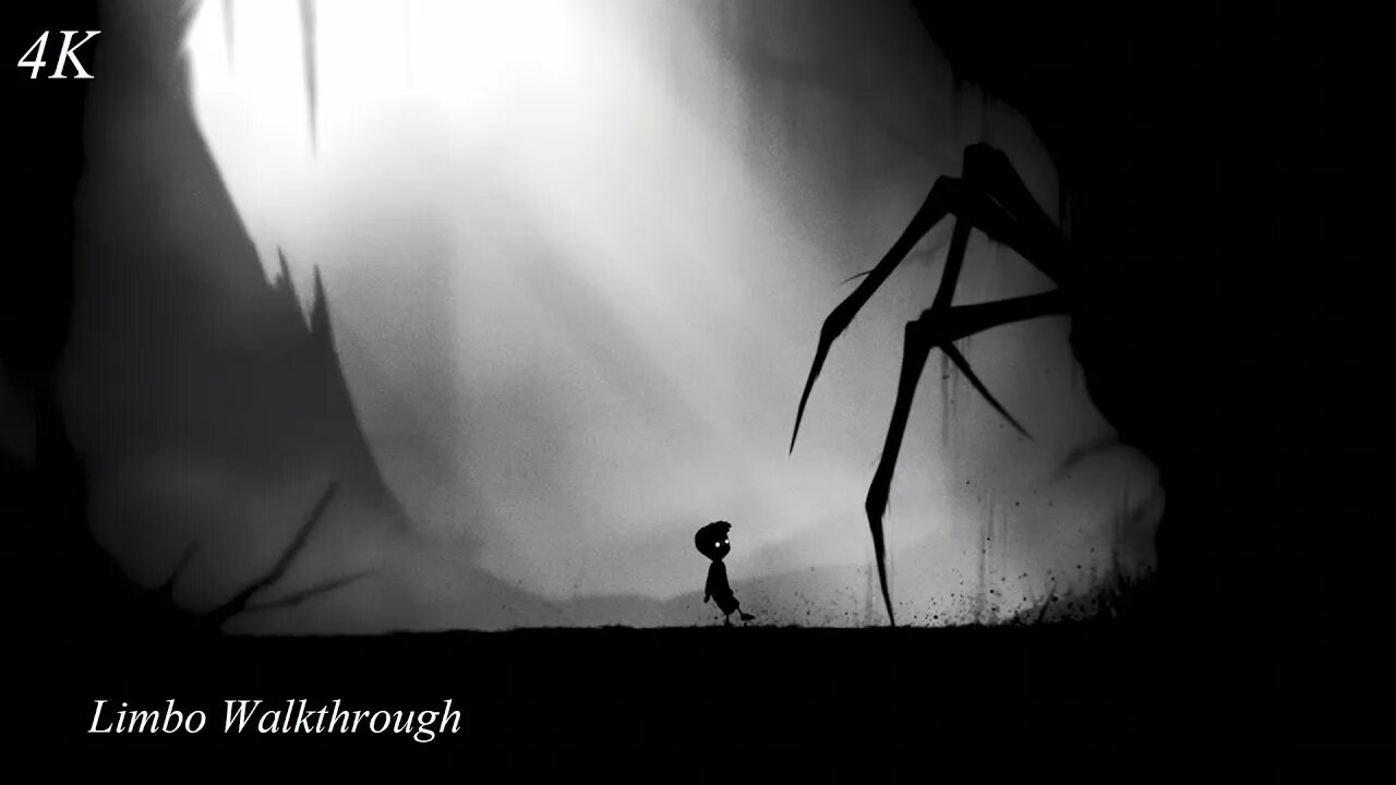 1 - Limbo Walkthrough - Gameplay - 4K