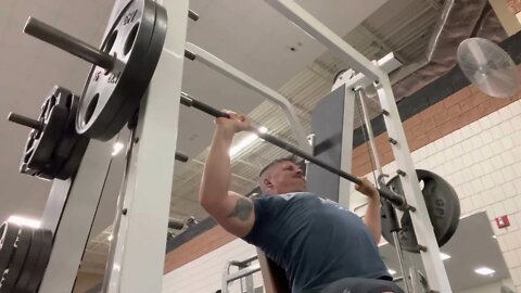 Smith Machine Shoulder Press