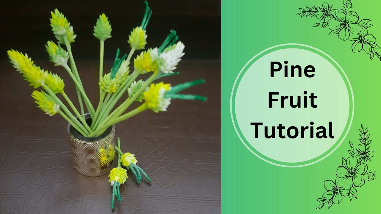 How To Make Filler Flowers With Flower Clay | Filler Flowers Tutorial