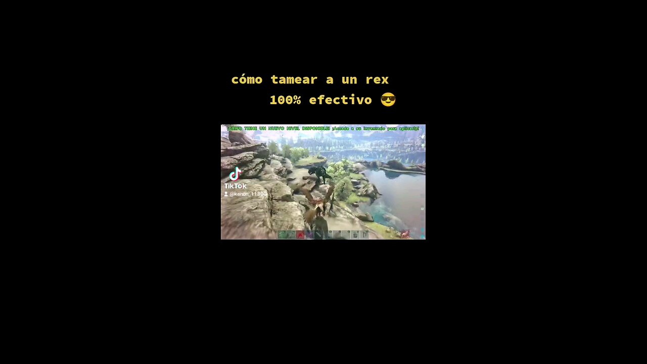 como tamear al rex 100%
