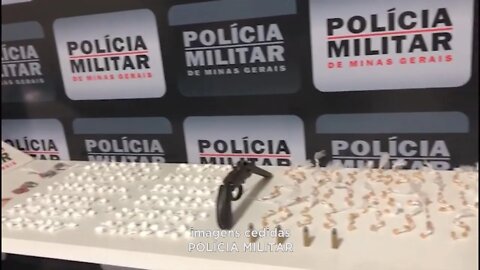 Reduto: PM prende autores de tráfico e apreende drogas, arma de fogo e munições