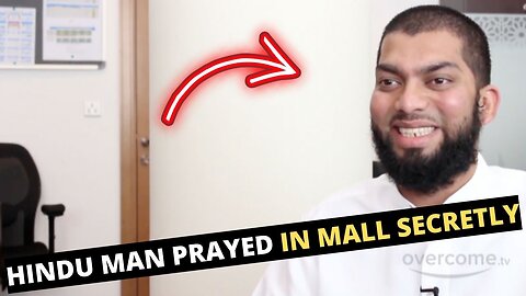 HINDU MAN USED TO PRAY IN THE MALL SECRETLY