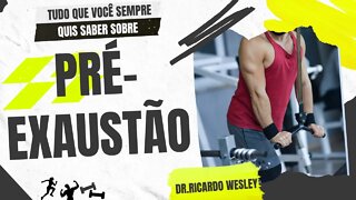 PRÉ-EXAUSTÃO e HIPERTROFIA MUSCULAR: para que serve? é melhor que treinamento tradicional? #treino