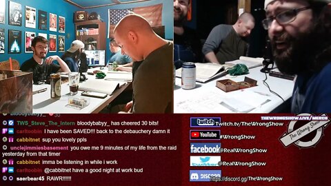 VOD: The Wrong Table! Dungeons and Dragons 5E!