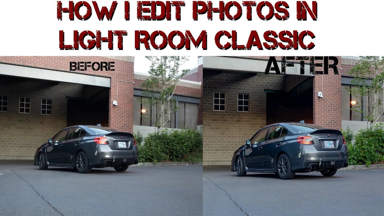 How I Edit My Photos In Adobe LightRoom Classic