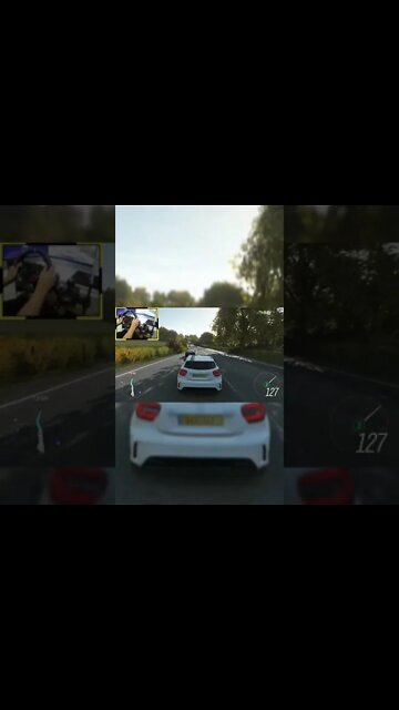 MERCEDES-BENZ A 45 AMG - Volante Logitech g29 #shorts