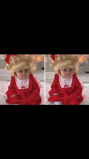 Baby Shows Off Adorable Cindy Lou Who Costume