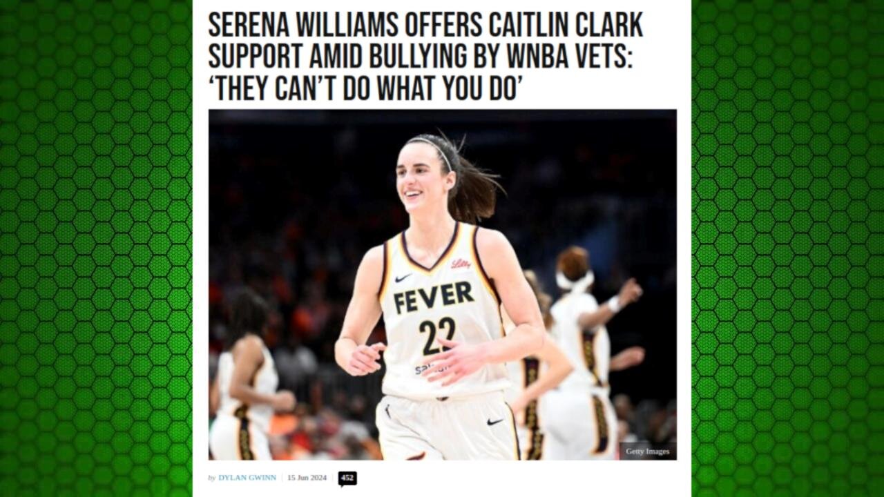 Serena Williams Shows Caitlin Clark Support