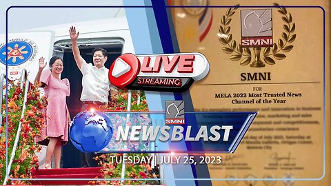 LIVE | SMNI, kinilala bilang Most Trusted News Channel of the Year | July 25, 2023