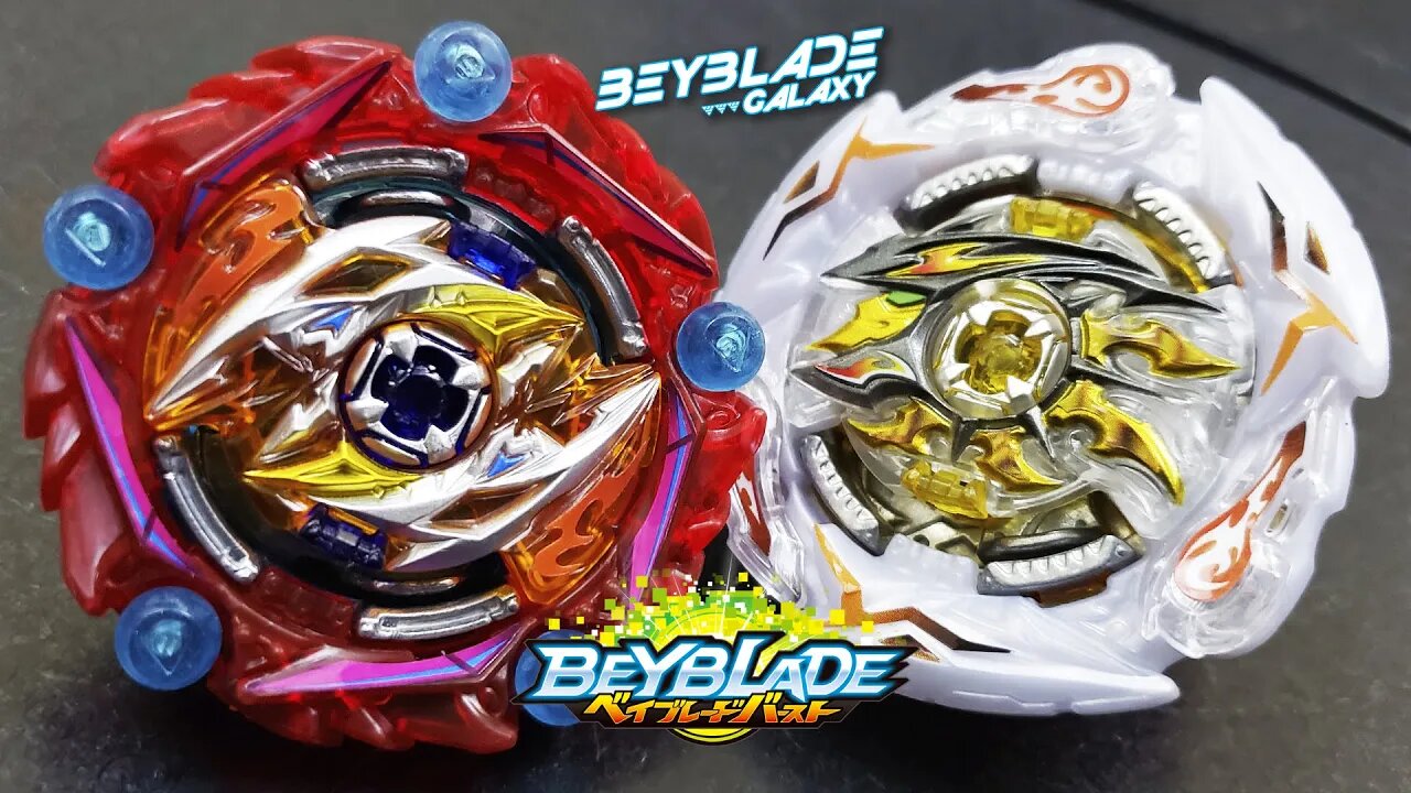 CURSE RAGNARUK .0.A' 1S vs GLIDE HYPERION .7B.S 1D - Beyblade Burst ベイブレードバースト