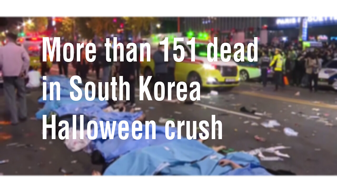 More than 150 dead in South Korea Halloween crush