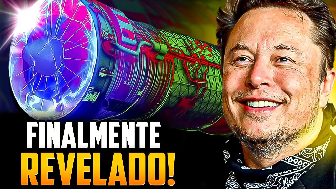 IMPOSSÍVEL! Motor de Velocidade da LUZ que Desafia a Física criado por Elon Musk e a NASA!