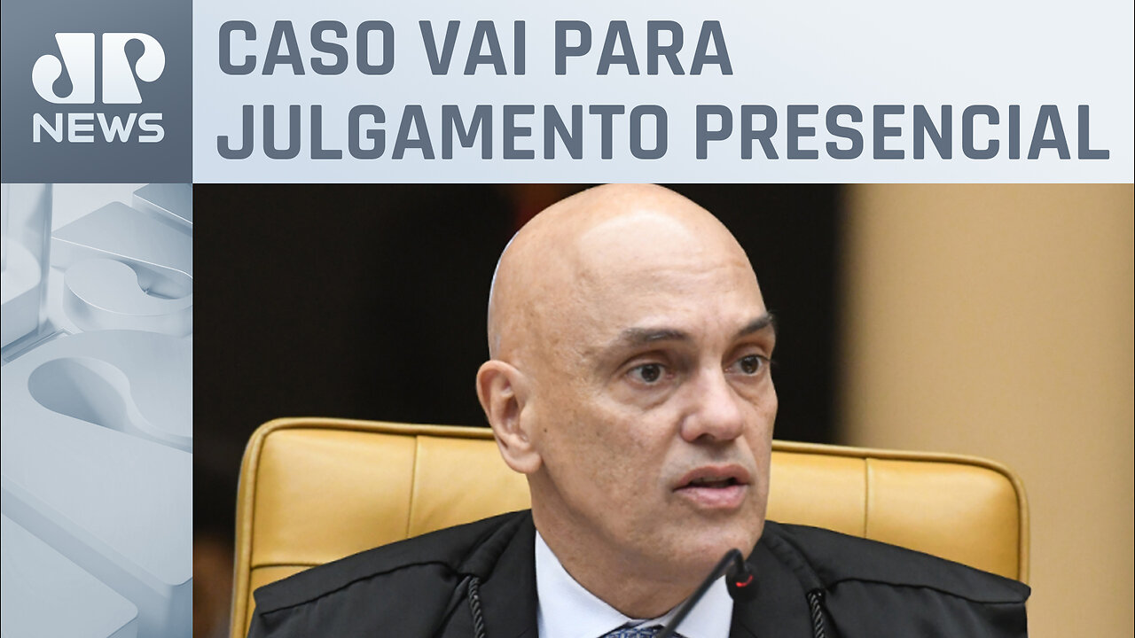 Moraes pede destaque de ação relacionada aos atos de 8 de janeiro