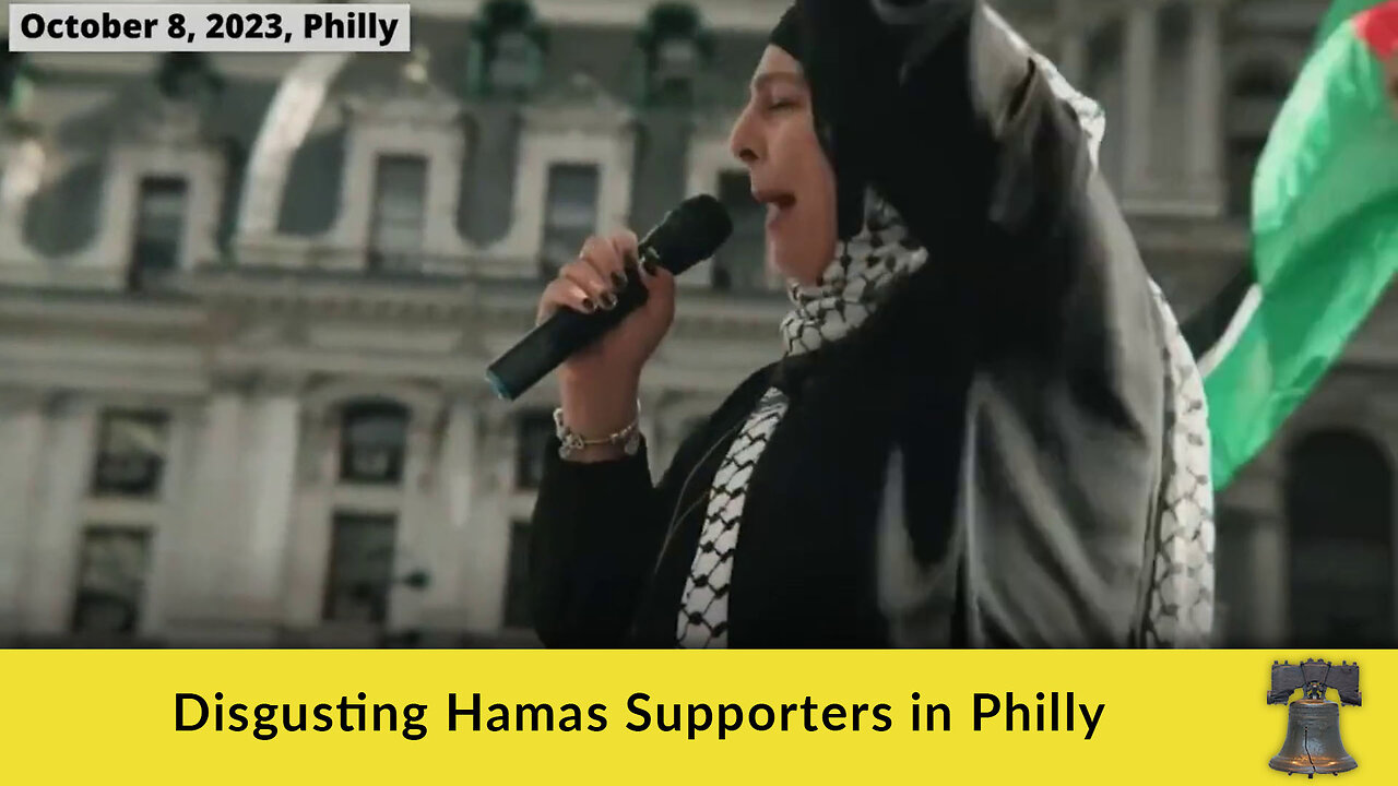 Disgusting Hamas Supporters in Philly