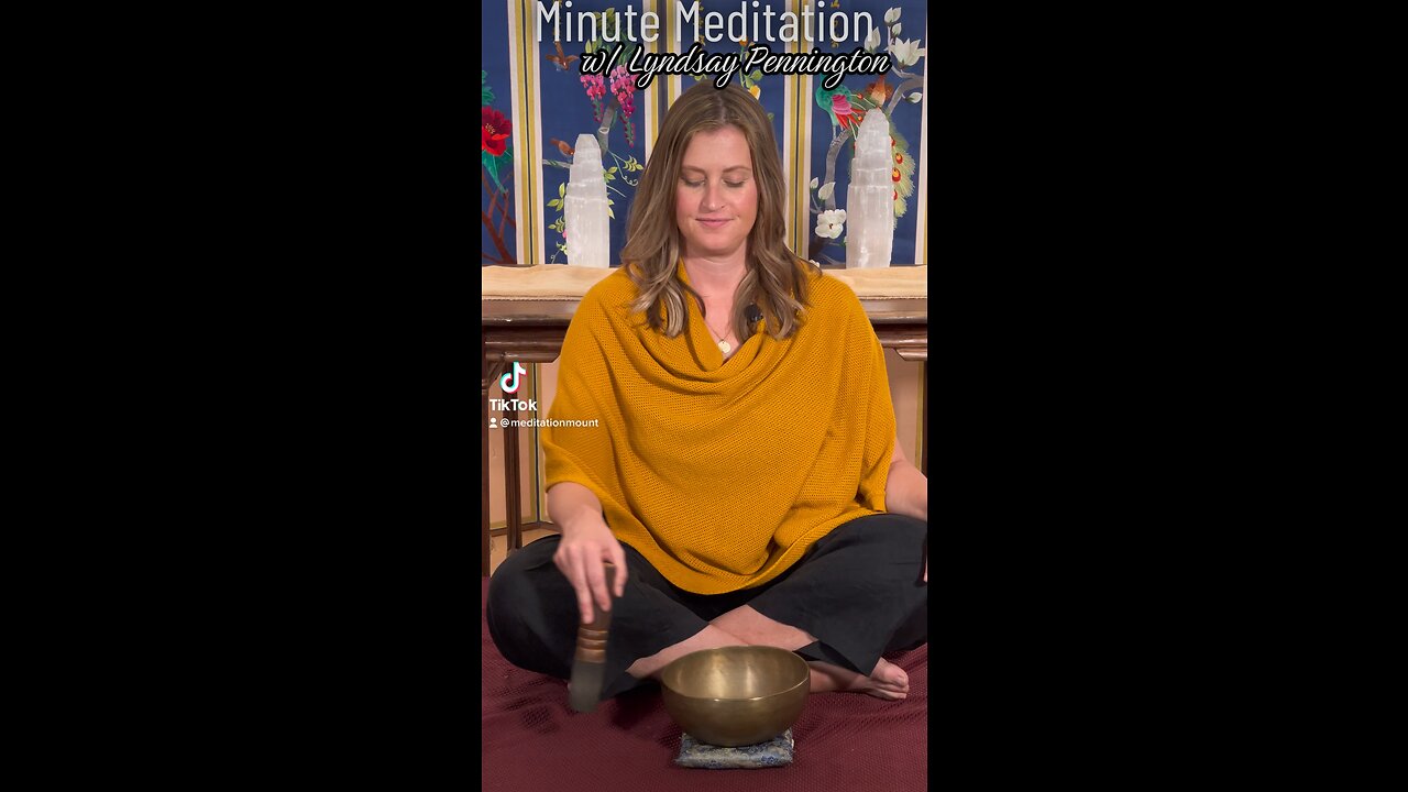 Minute Meditation with Lyndsay Pennington from MeditationMount.org