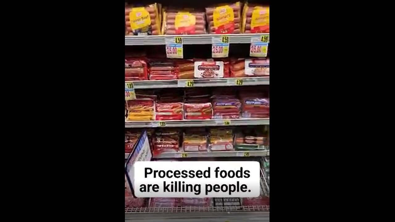 PROCESSED FOODS ARE KILLING PEOPLE.