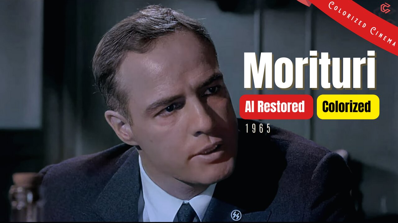 Morituri (1965) | Colorized | Subtitled | Marlon Brando, Yul Brynner, Janet Margolin | War Film