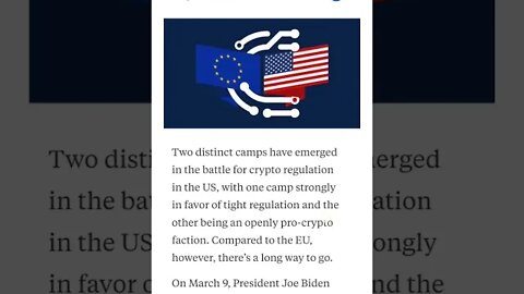 The Battle For Crypto Regulation in The US #cryptomash #cryptomashnews #cryptonews #AnsirAli