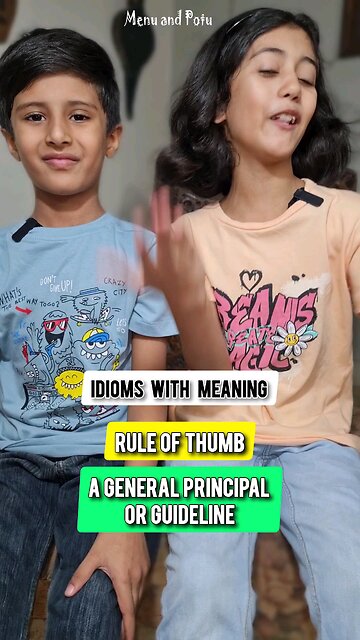 Idioms with Meaning 🧐