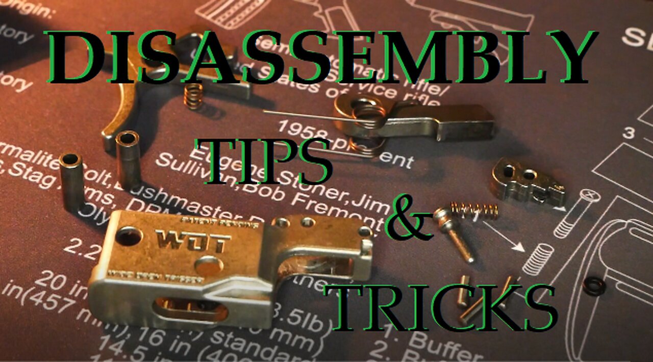 Disassembly of the BDU-WOT Tips and Tricks (Part 1)