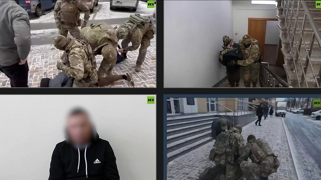 ⚡️📹: Russian Security Services Bust Ukrainian Preparing 'Terror Attack'