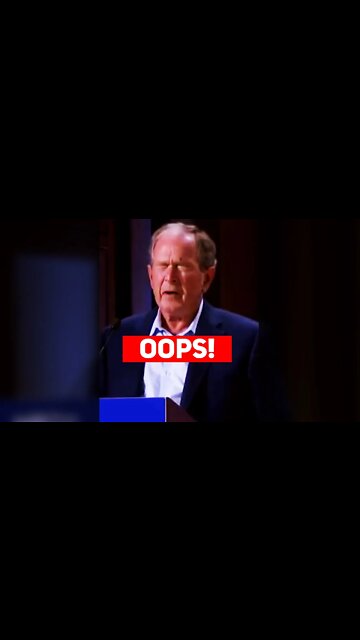 George Bush Ruins His Own Anti-Putin Speech