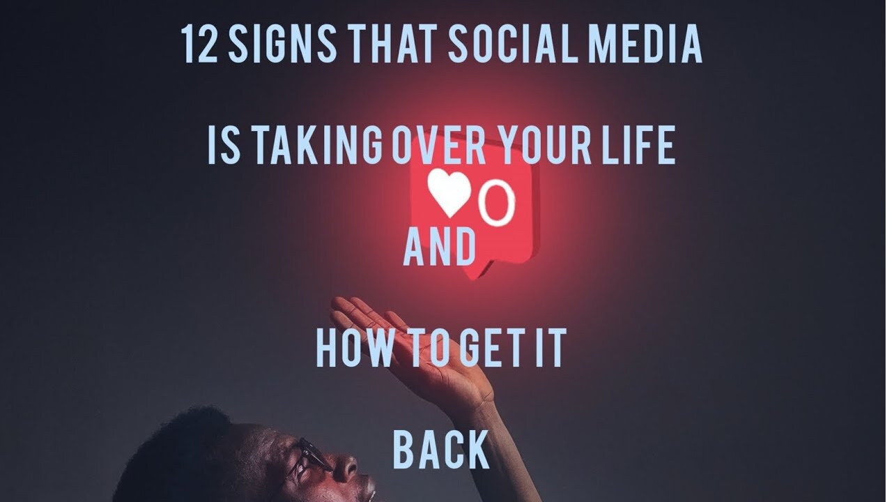 12 signs that social media is taking over your life and how to get it back!