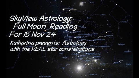 Full Moon Reading 15 November 2024