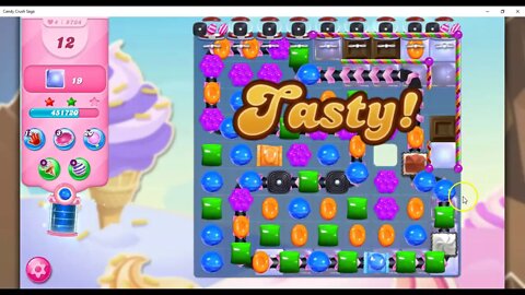 Candy Crush Level 5734 Talkthrough, 20 Moves 0 Boosters