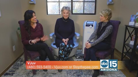 V-Juv offers up a simple solution for men and women who suffer from incontinence