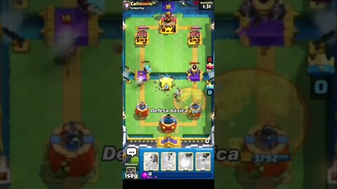 DEFENDENDO MUITO BEM #shorts #clashroyal #clash #clashroyale #royale