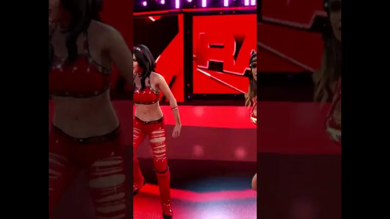 WWE 2k22 The Bella Twins Entrance 2 #shorts