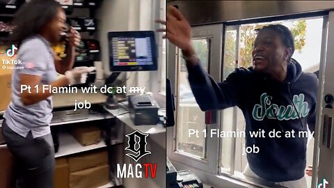 DC Youngfly Gets Into A Roasting Session Wit Drive Thru Employees! 😂