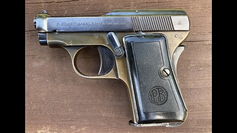 The Beretta Model 418 6.35mm Pistol