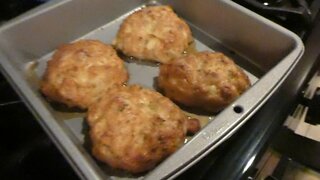 CRAB CAKES (On Valentine's Day)