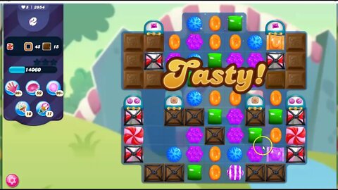 Candy Crush Level 3954 Talkthrough, 15 Moves 0 Boosters