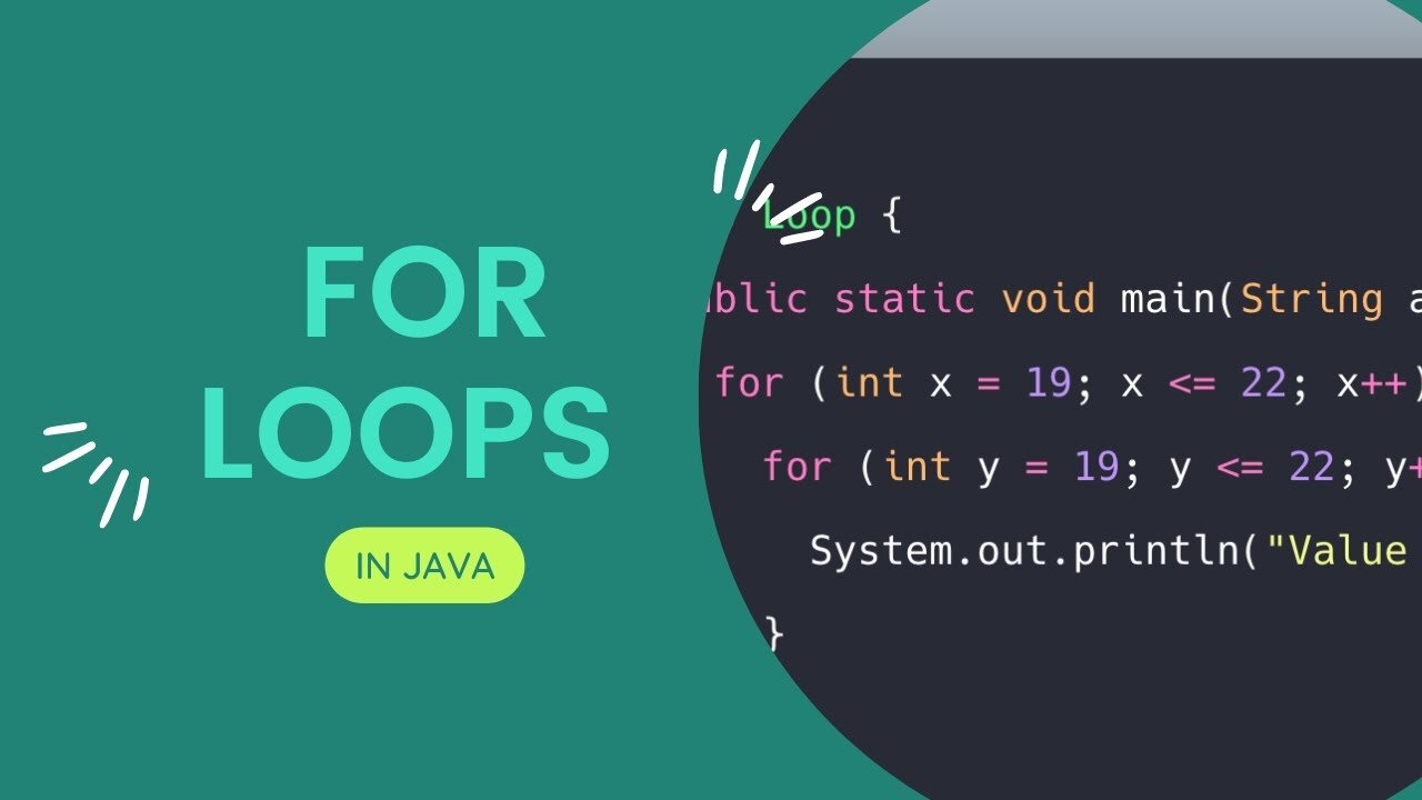 For Loops in Java