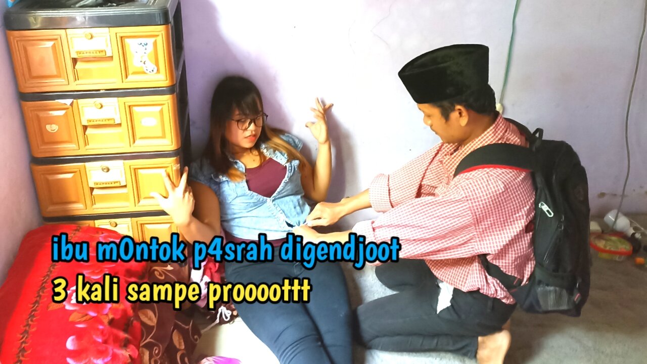 Digendjoott tamu yang tak dikenal sampe pu4s saat rumah sepi